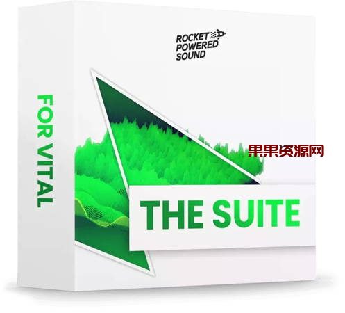 EDM多风格血清预设套件包Rocket Powered Sound – Preset Customization Suite Vital Wavetables-果果资源网