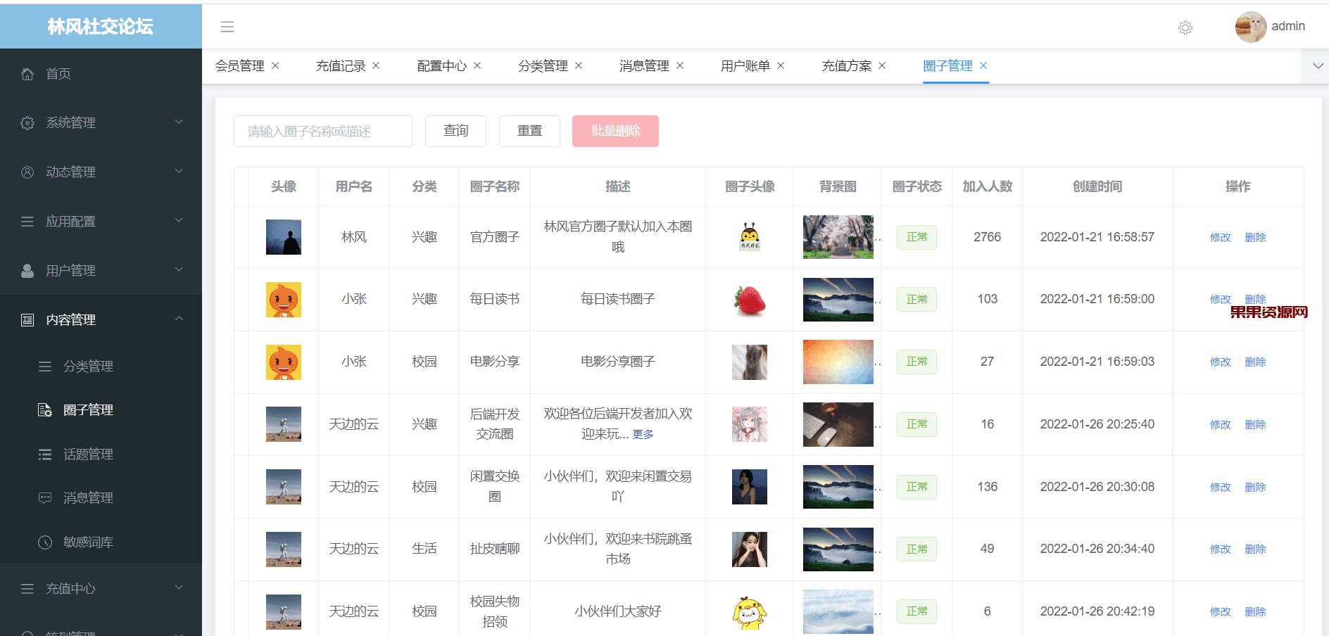 图片[4]-D1252 java+vue+uniapp开发的前后端分离社交论坛问答发帖-果果资源网