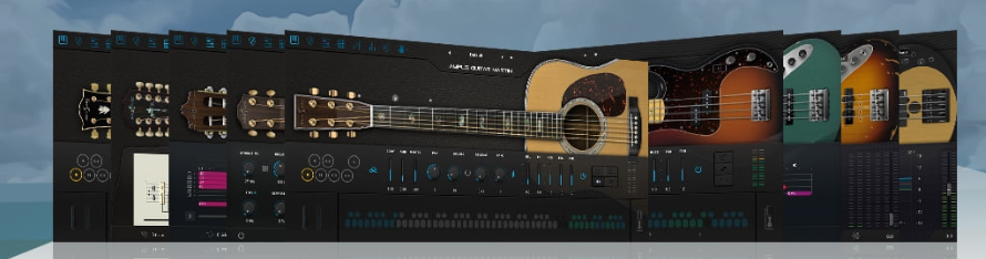 高质量编曲必备Ample Sound Guitar v3.6.0 Bundle WIN&MAC(23件乐器合集,内附安装教程)-果果资源网
