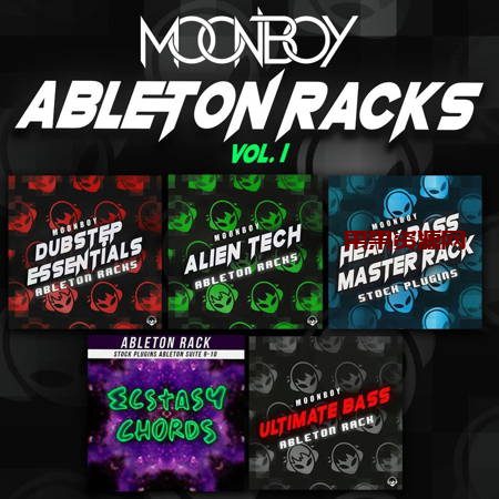【Dubstep多风格Ableton机架预设包】Moonboy Ableton Racks Bundle Vol. 1 Adg Als-果果资源网