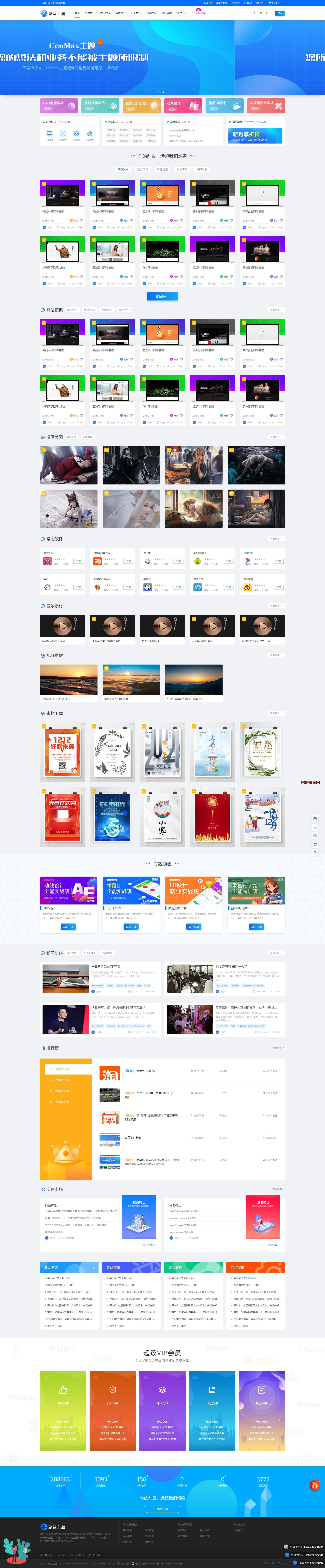 WordPress主题CeoMax v3.9.1破解版-全网首发，站长亲自测试-果果资源网