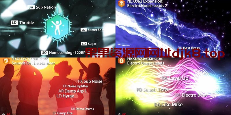 ReFX Nexus 3预设合集】ReFX Nexus 3 Preset 1-4-果果资源网