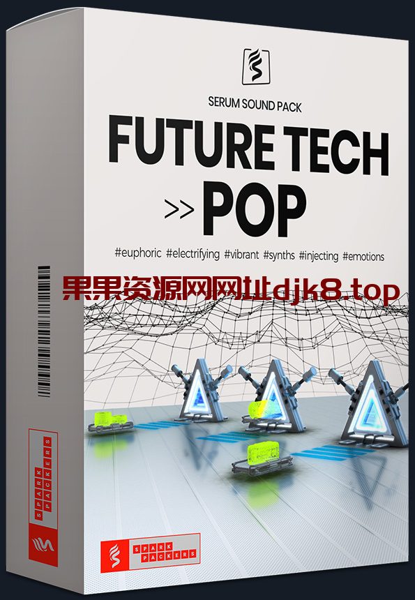 Future Tech pop风格血清预设包】Sparkpackers Future Tech pop SERUM PACK-果果资源网
