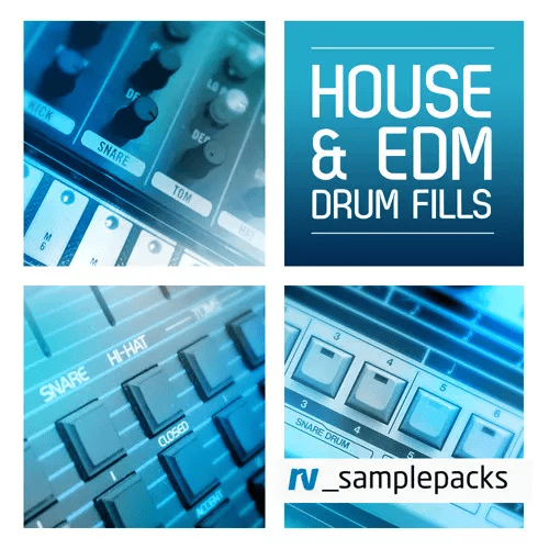 House多风格Drum Fills采样包】RV Samples – House & EDM Drum Fills-果果资源网
