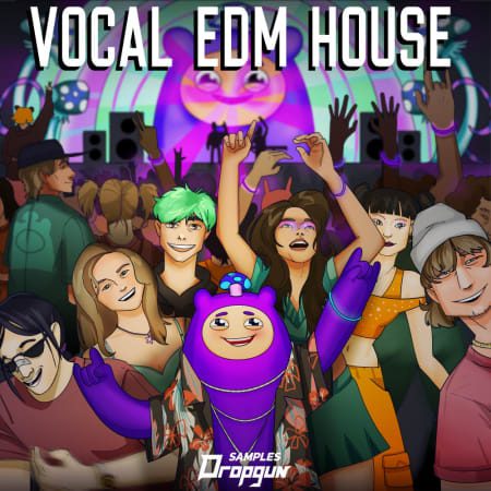 EDM&House多风格人声套件包】Dropgun Samples – Vocal EDM House-果果资源网