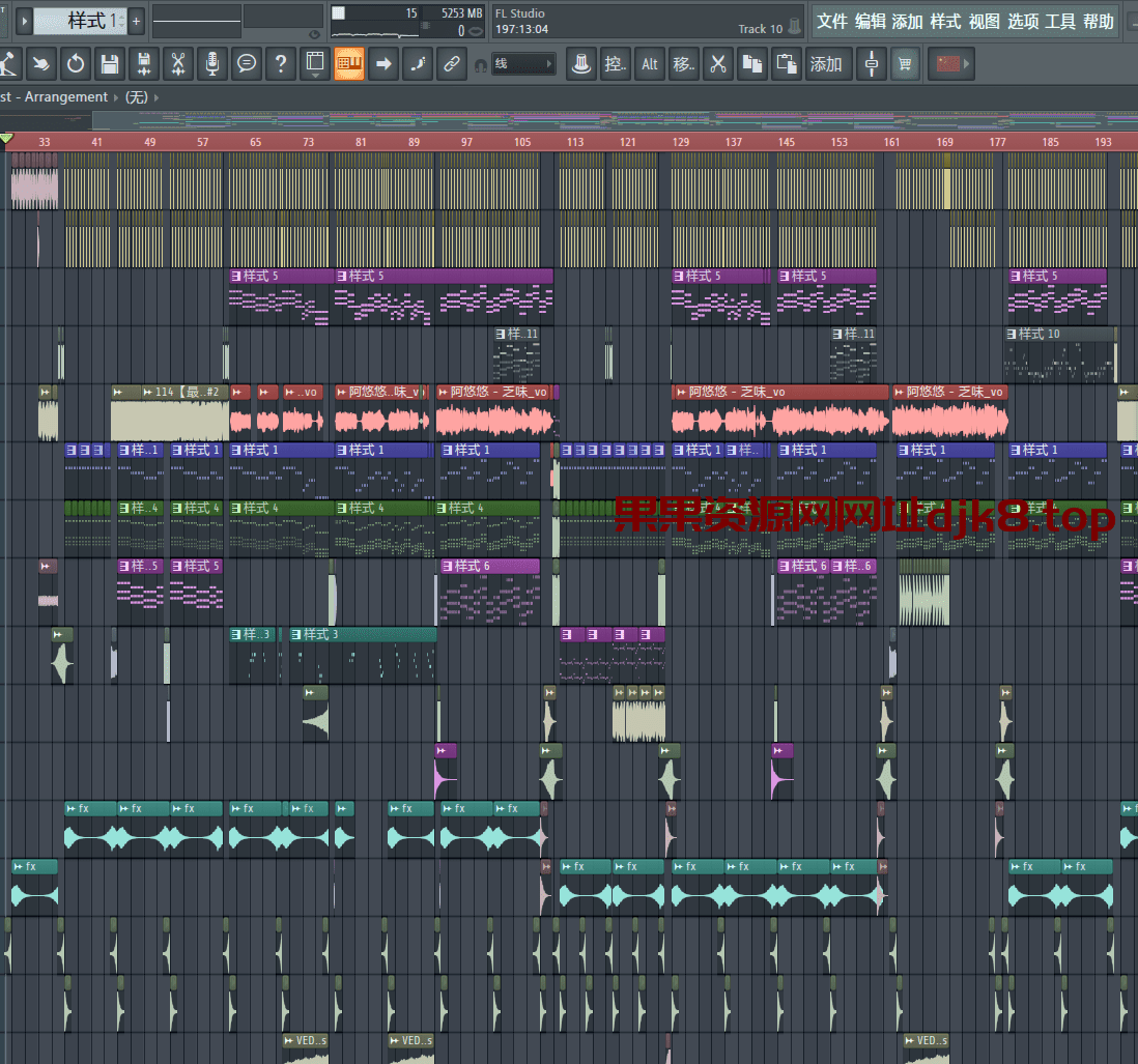阿悠悠 - 乏味 沈阳风DJ版工程-果果资源网