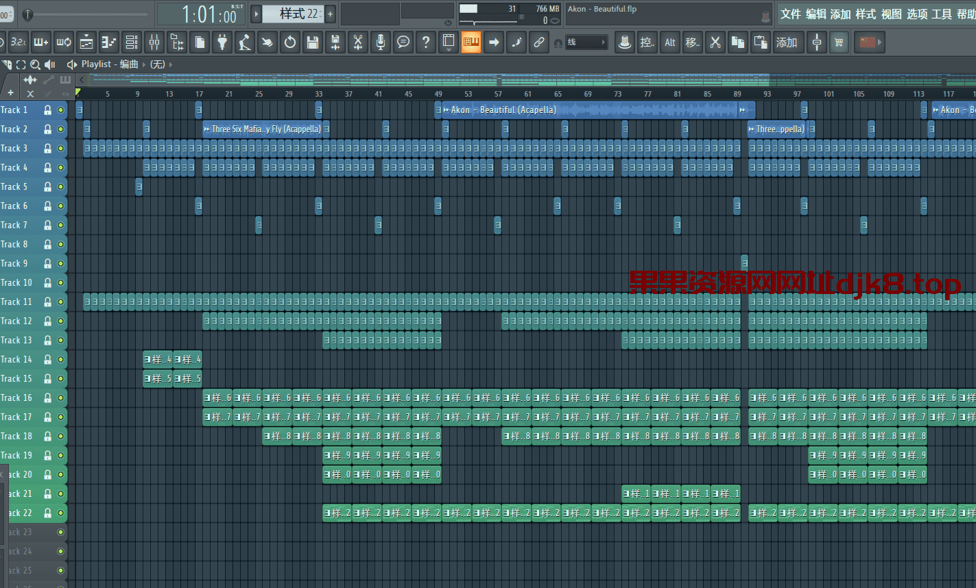 Akon - Beautiful 小鱼儿工程-果果资源网